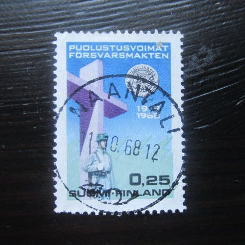 Puolustusvoimat 50 vuotta 0,25mk 1968