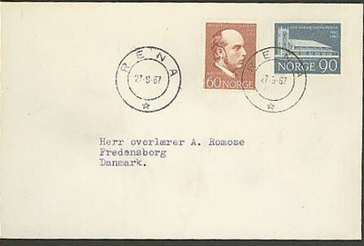 Norja Mi 559-0 FDC