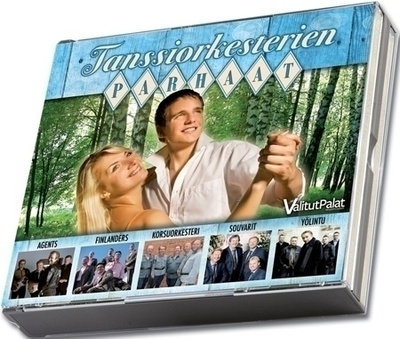 TANSSIORKESTERIEN PARHAAT (4-CD), 2011, Valitut Palat