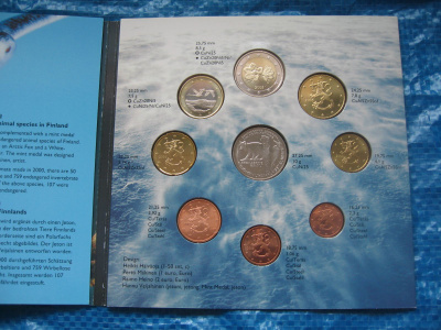 Suomi euro rahasarja 1c-2e BU - 2005 / I