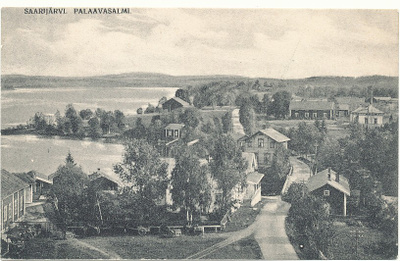 SAARIJÄRVI, PALAAVASALMI - vanha kortti