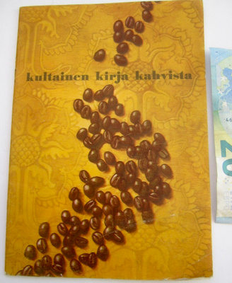 VANHA Mainos Vihko Kultainen Kirja Kahvista OKA n.1950-l