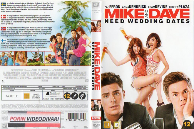 Mike And Dave Need Wedding Dates	(48 230)	vuok	-FI-	DVD			za