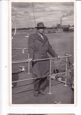 VANHA Postikortti Kotka n.1950-l