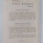 Eino Kaila : Syvähenkinen elämä - pikkukuva 2