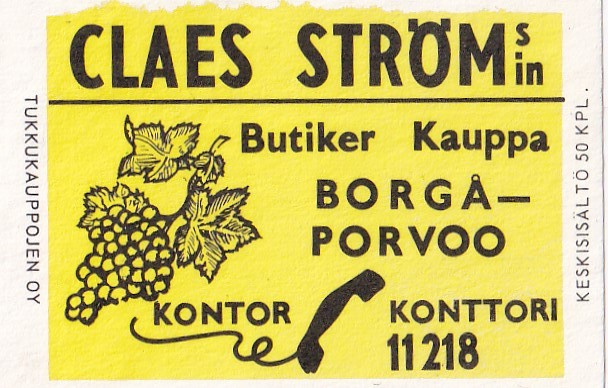 Borgå - Porvoo, Claes Ström , b431