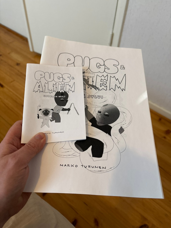Marko Turunen: Pugs & Alien 1 ja 2 HARVINAISET