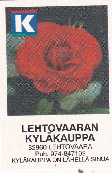 Lehtovaara, Lehtovaaran Kyläkauppa , Kesko  , 6/12