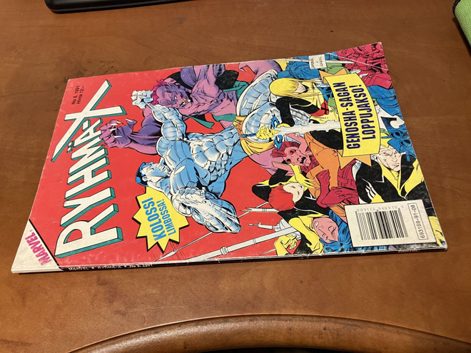 MARVEL RYHMÄ-X 8/1991