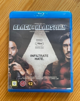 Blackkklansman blu-ray