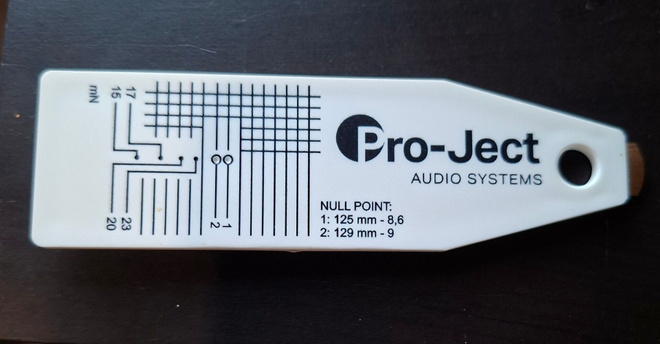 Pro-Ject äänirasian kohdistustyökalu