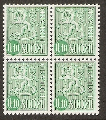 Suomi 1963, 0,10 mk leijona M63