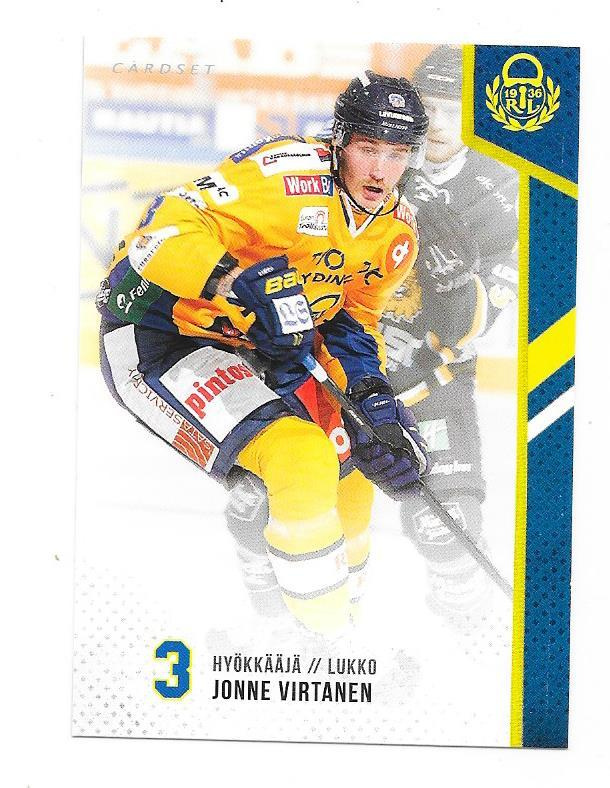 2014-15 CardSet #257 Jonne Virtanen Lukko