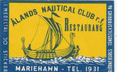 Mariehamn, Ålands Nautical  Club r.f. Restaurant , 5/12