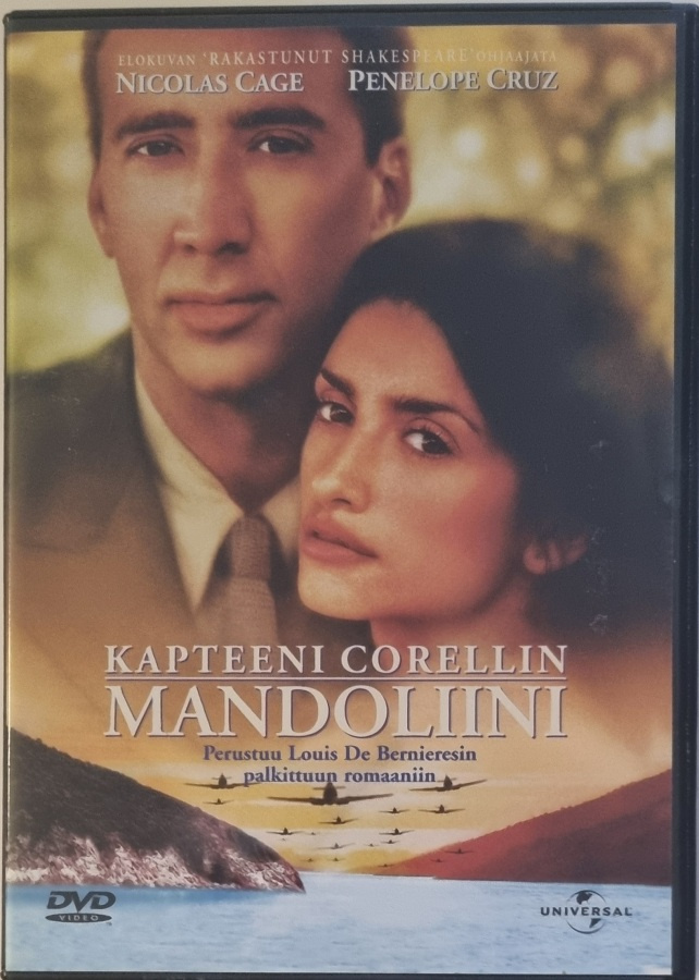 KAPTEENI CORELLIN MANDOLIINI DVD