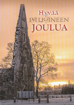 KIRKKOKORTTI - PÄLKÄNE RAUNIOKIRKKO - 2