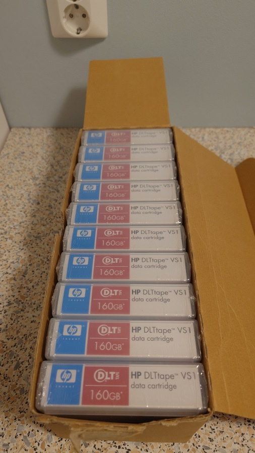 Uusia HP 160Gb nauhoja (NOS)