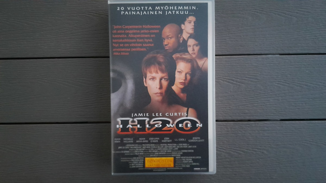 VHS: Halloween H20 (Jamie Lee Curtis 1998)