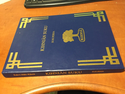 KIHNIÄN SUKU SUKUKIRJA 1994 HYVÄ