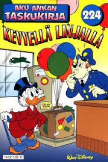 Aku Ankan Taskukirja 224 - Kevyellä linjalla