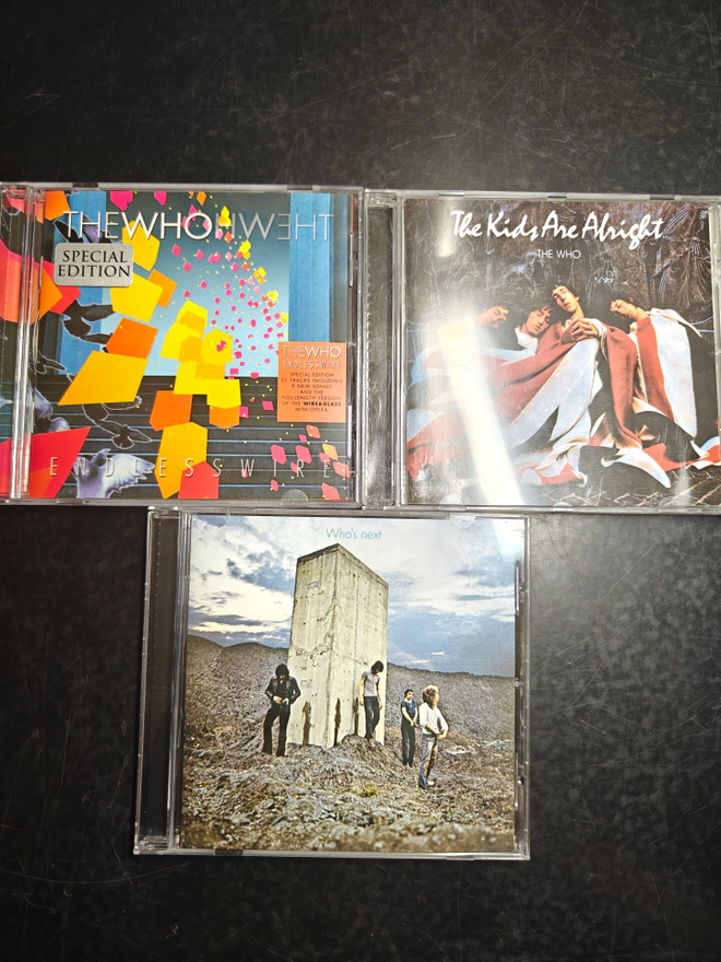 The Who 3 x CD paketti