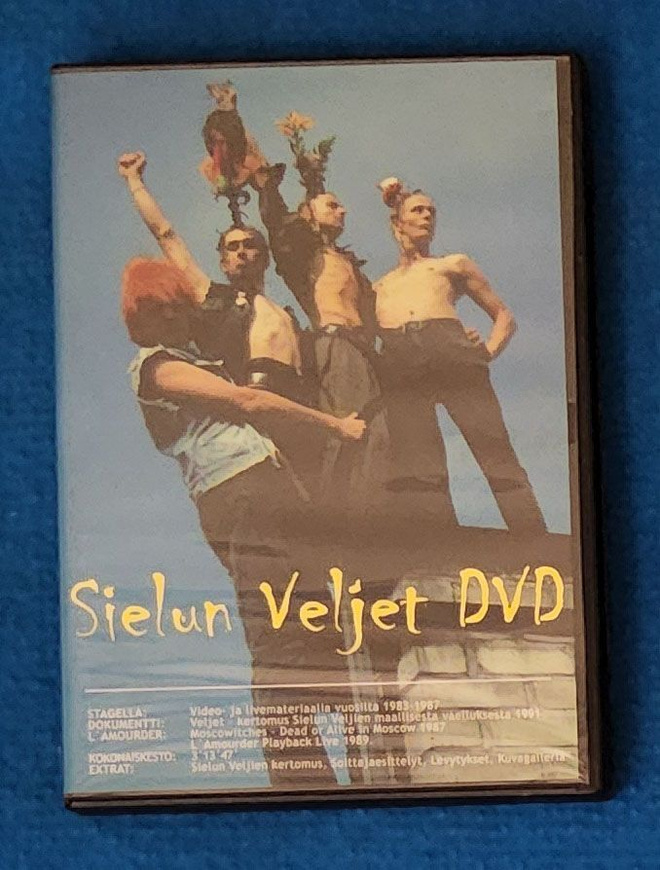 Sielun Veljet DVD - kaikenkaikkiaan 44 biisiä