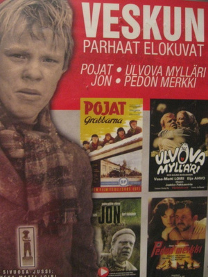 VESKUN PARHAAT ELOKUVAT 4 DVD:N KOKOELMA