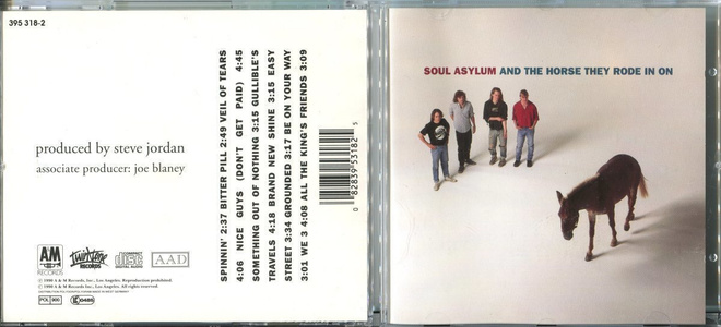 SOUL ASYLUM . CD-LEVY . AND THE HORSE THEY RODE IN ON