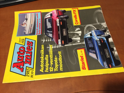AUTOMIES LEHTI 1/1985 HYVÄ