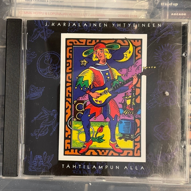 J. KARJALAINEN YHTYEINEEN - Tähtilampun alla cd (originaali)