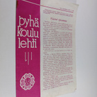 Pentti Taipale : Pyhäkoululehti 3/1965 - pikkukuva 1
