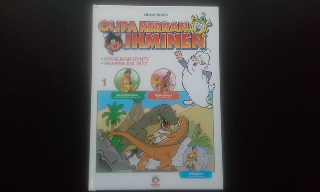 Olipa Kerran Ihminen 1 kovak. kirja 62s (Albert Barillé 2007