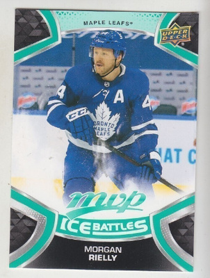 2021-2022 Ud MVP 194 Morgan Riley ice battle