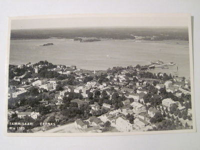 VANHA Valokuva Postikortti Tammisaari 1930-luku Karhumäki