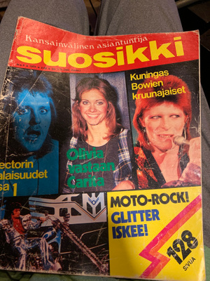Suosikki 4/1974: Bowie, Irwin ym