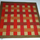Vintage Marimekko iso huivi, made in Finland 130 x 130 cm - pikkukuva 3