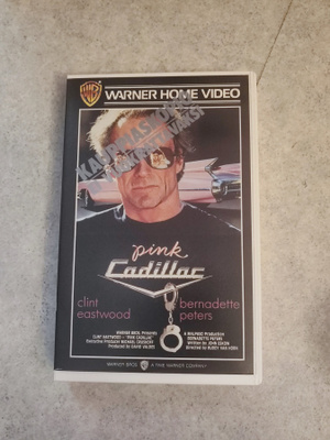 Pink Cadillac VHS Clint Eastwood