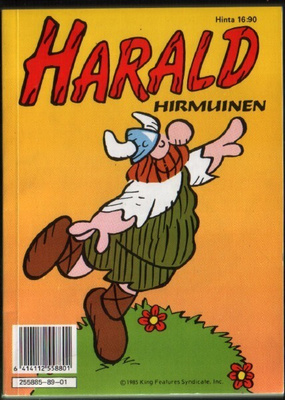 Harald Hirmuinen pokkari 1/89 (Semic sarjakirja)