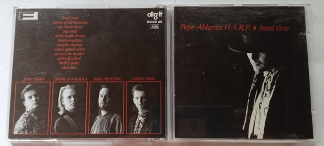 PEPE AHLQVIST H.A.R.P. : Hard Time [CD]