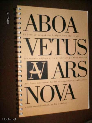 Aboa Vetus Ars Nova (1 p. 1997) Sis.postikulut