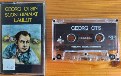 GEORG OTSIN SUOSITUIMMAT LAULUT-Kasetti,v.1991
