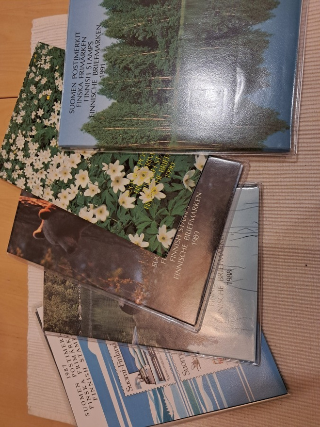 Vuosilajitelmat 1987-1991 5kpl