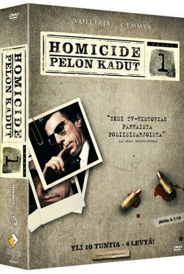 homicide pelon kadut 1.kausi (5 962) k -FI- DVD digiback, (4