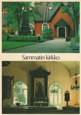 KIRKKOKORTTI - SAMMATIN KIRKKO - 1