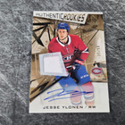 Jesse Ylönen 2021-22 SP Game Used Authentic Rookies Auto Jer - pikkukuva 1