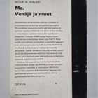 Wolf H. Halsti : Me, Venäjä ja muut (signeerattu, tekijän... - pikkukuva 2
