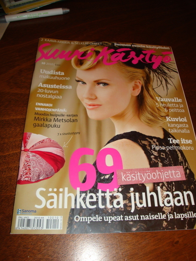 SUURI KÄSITYÖ  10/2010,  20-LUVUN NOSTALGIAA ASUSTEISSA