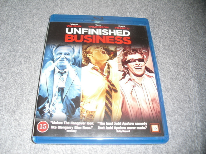 UNFINISHED BUSINESS (Vince Vaughn) BD***