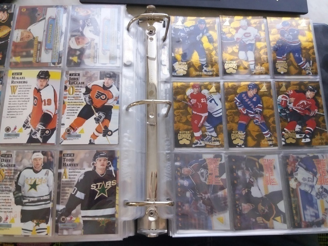1995-96 Zenith Gifted Grinders kortteja 1.75e/kpl