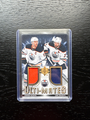 2021-22 Ultimate Ulti-Mates Jerseys McDavid/Draisaitl